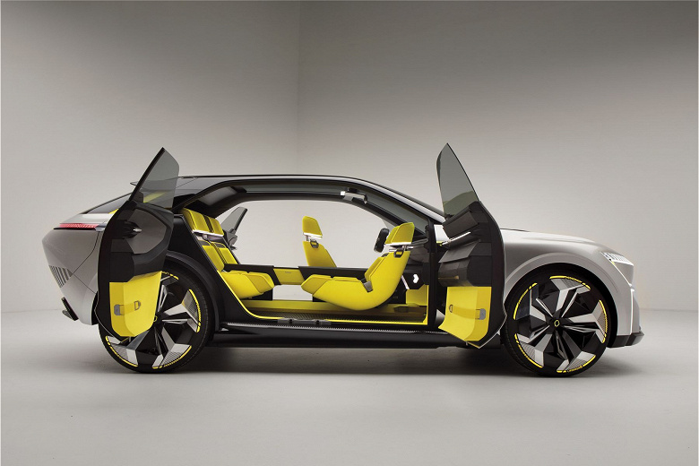 Концептуальный электромобиль Renault Morphoz растягивается для дополнительных аккумуляторов